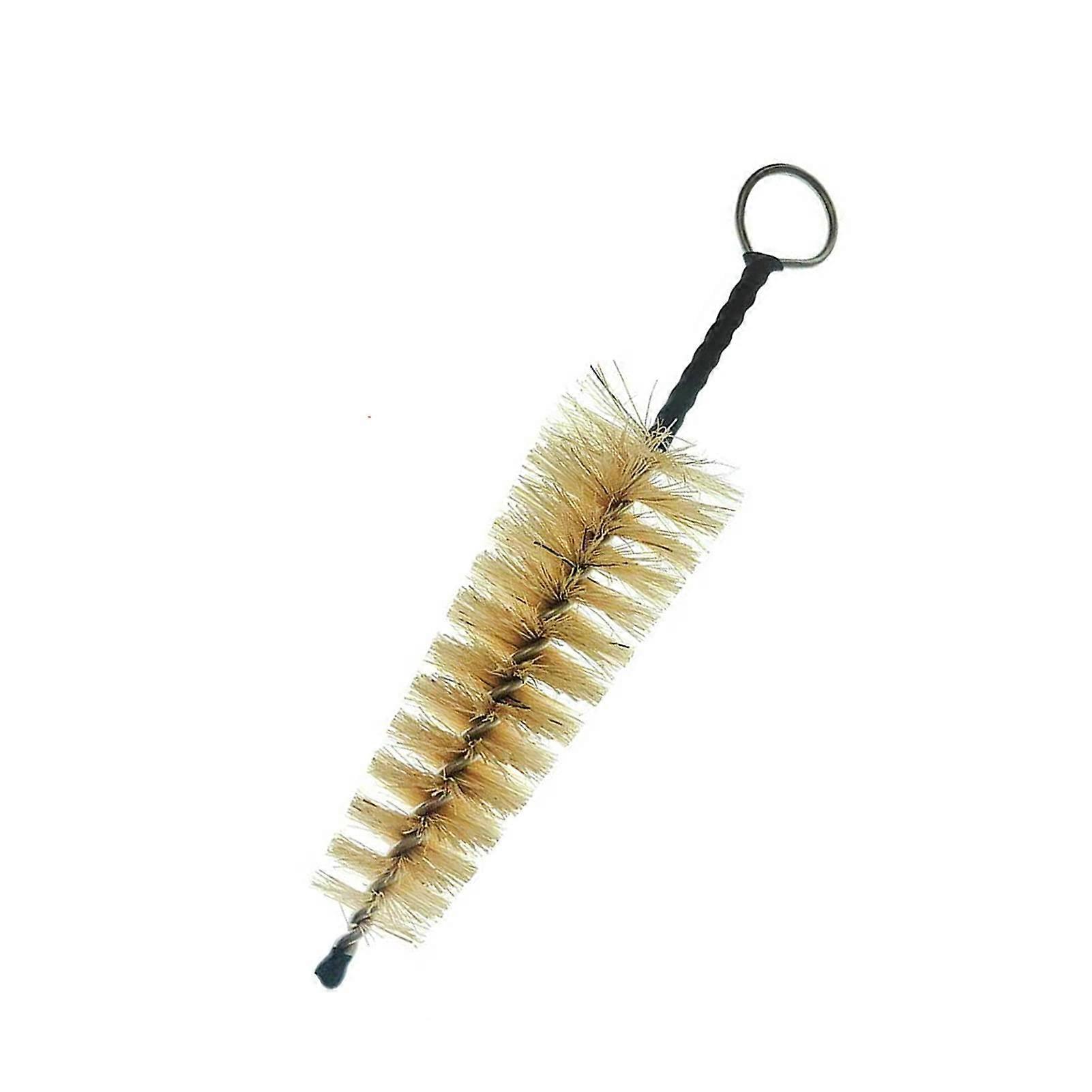 Brosse de nettoyage d’embouchure Poignée en métal Poils Saxophone Clarinette Brosses de nettoyage d’embouchure Accessoires d’instruments à vent