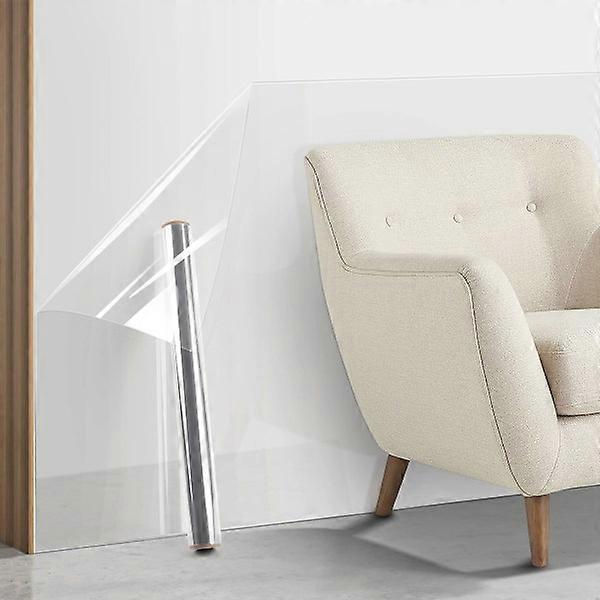 Transparent Wall Protector, Self-Adhesive Static Cling, Removable Contact Paper