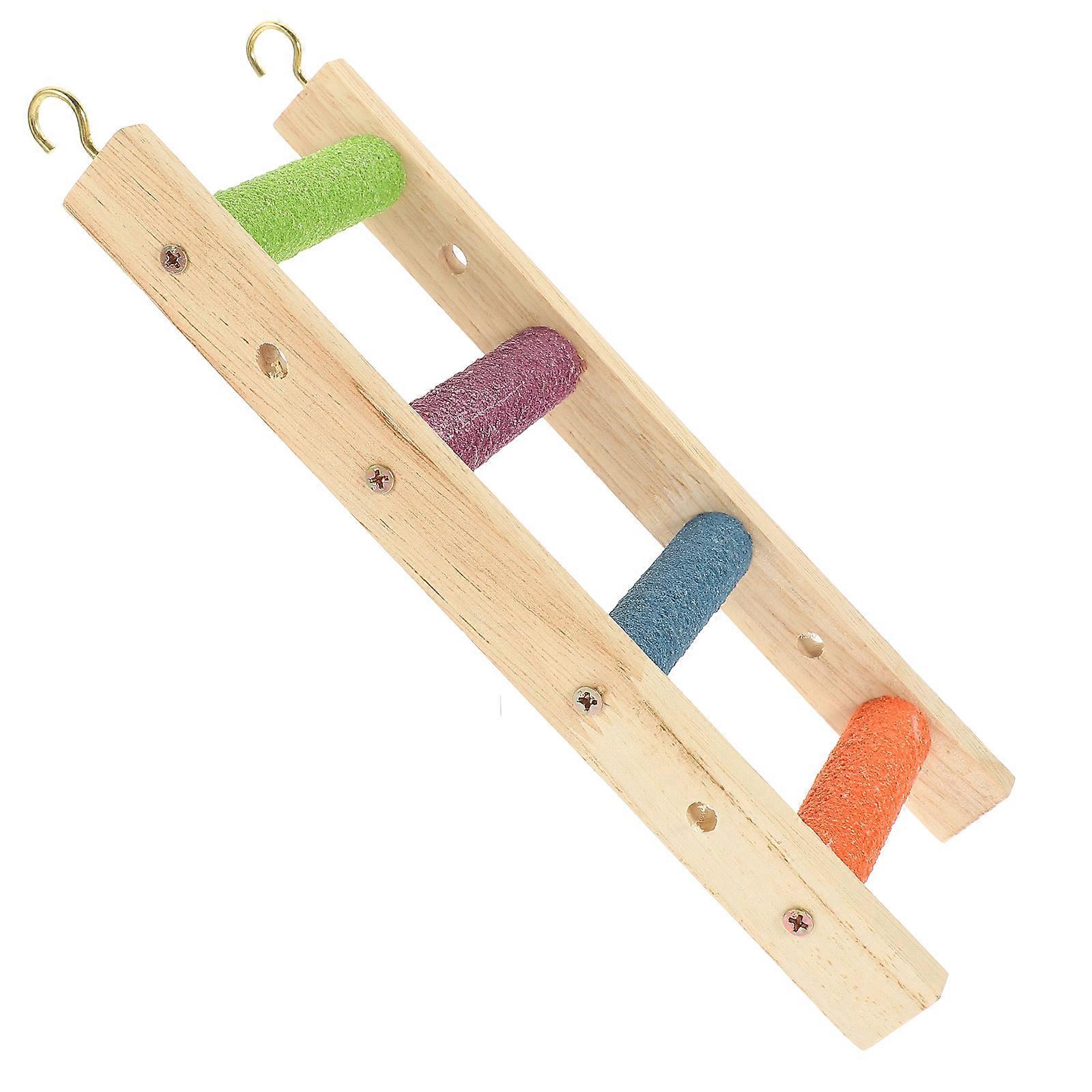 Plastic Bird Ladder for Small and Medium Sized Birds Perfect for Pet Cage Playground