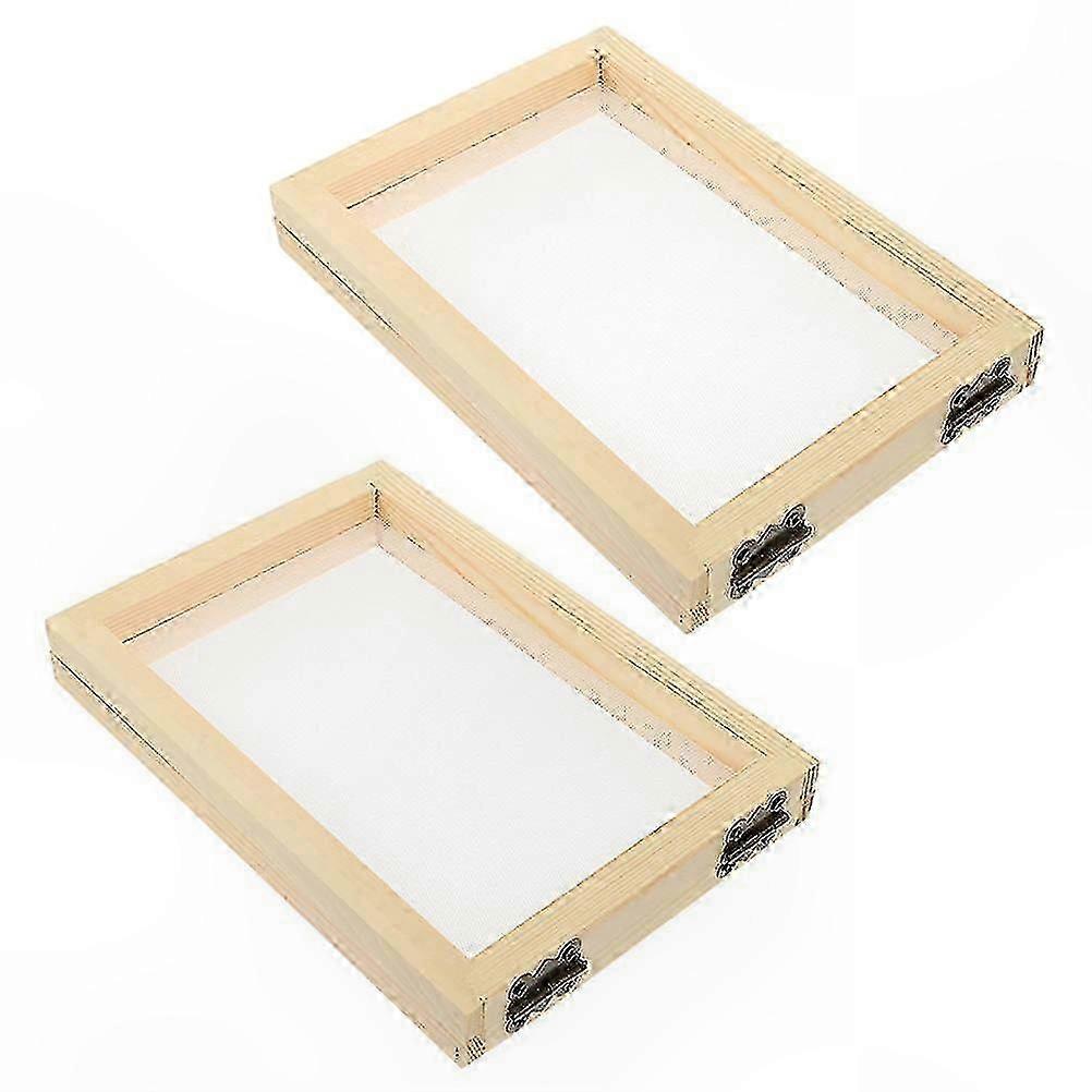 DIY Papermaking Mold for Family Crafting, Durable Screen Mesh Tool for Creative Projects