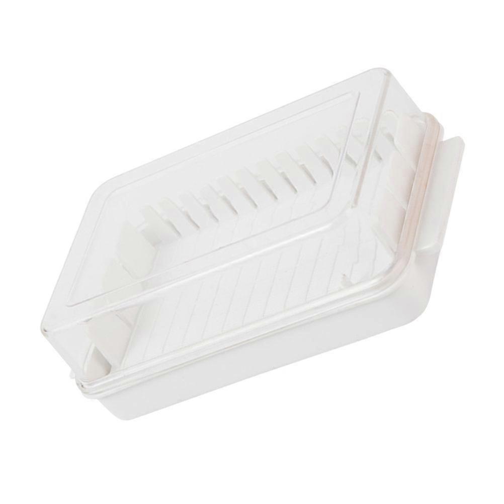 Transparent Butter Dish With Lid Perfect For Food Preservation Simple Structure Freshness Keeping 1Pack