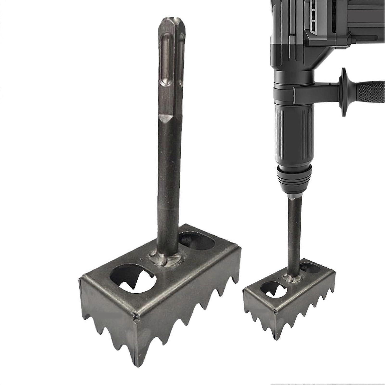 Electric Installation Box Cutter - Precision Drywall Cutting Tool with Steel Hole Saw for Gypsum Board and Composite Panel Processing