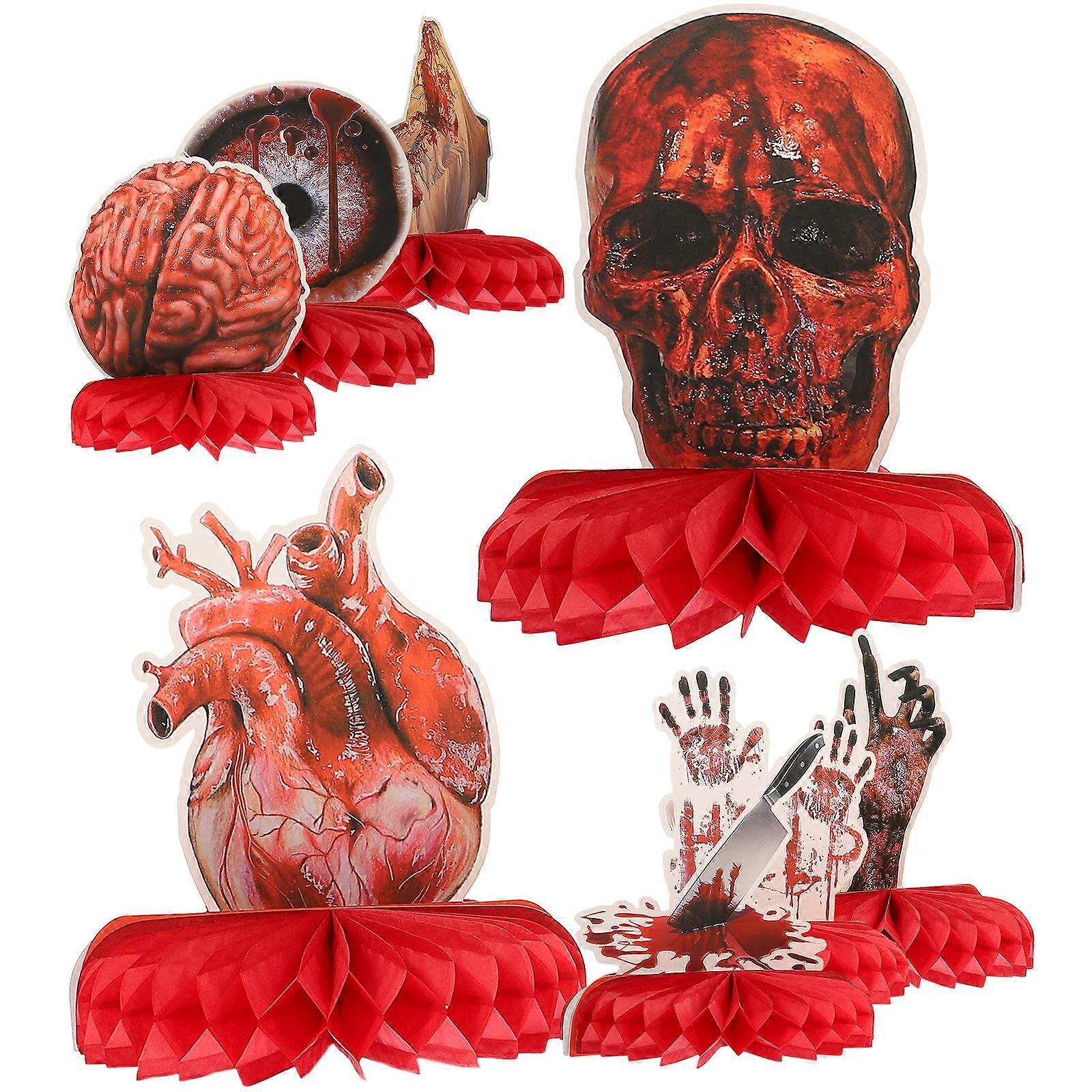Chilling Honeycomb Decor, Practical and Fun for Spooky Halloween Ambiance
