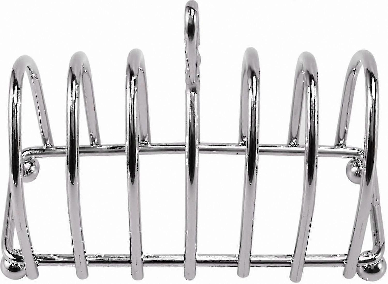 6-Slice Stainless Steel Toaster for Home Kitchen Use