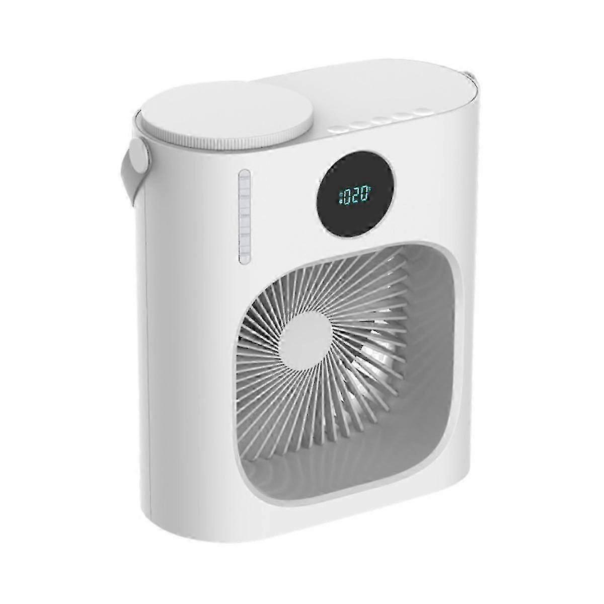 Mini Usb Cooling Portable Air Conditioner Fan Rechargeable Portable Silent Spray Desktop For Office