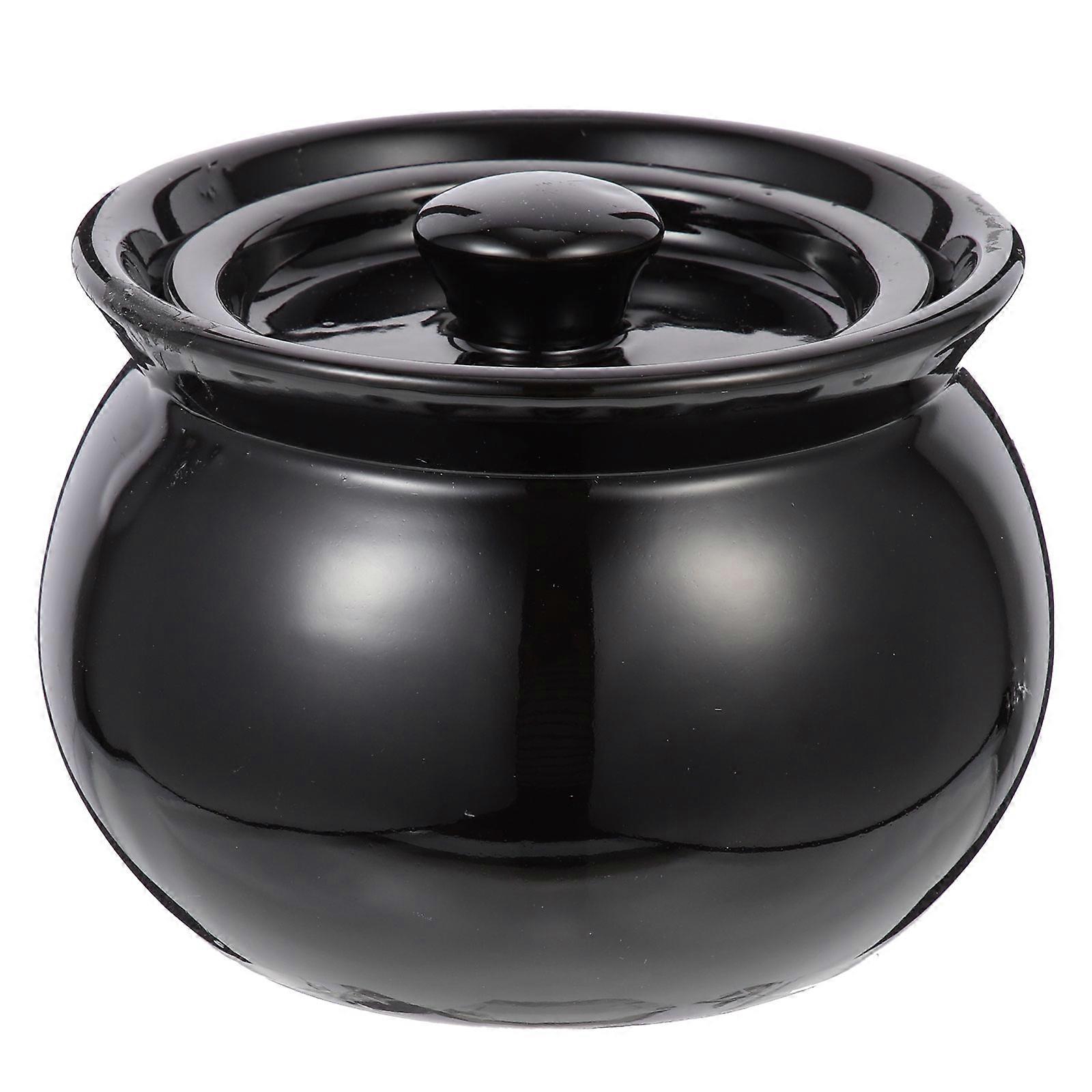 Ceramic Non Stick Stew Pot for Soup and Stews – Heat Efficient, Easy to Clean, Versatile Kitchen Cookware for Home and Restaurant Use