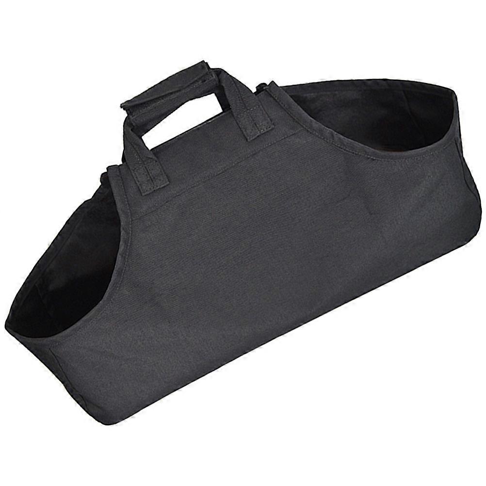 Lightweight Oxford Cloth Firewood Storage Bag with Padded Base, Open Design Log Carrier for Camping, BBQ, and Outdoor Wood Transport