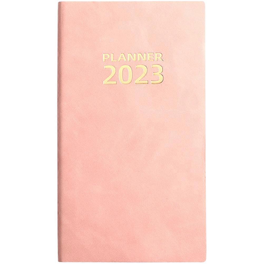 Journal Notebook Planner 2023 For Office Work And Teaching In Pink Classic Minimalist Design 1Set