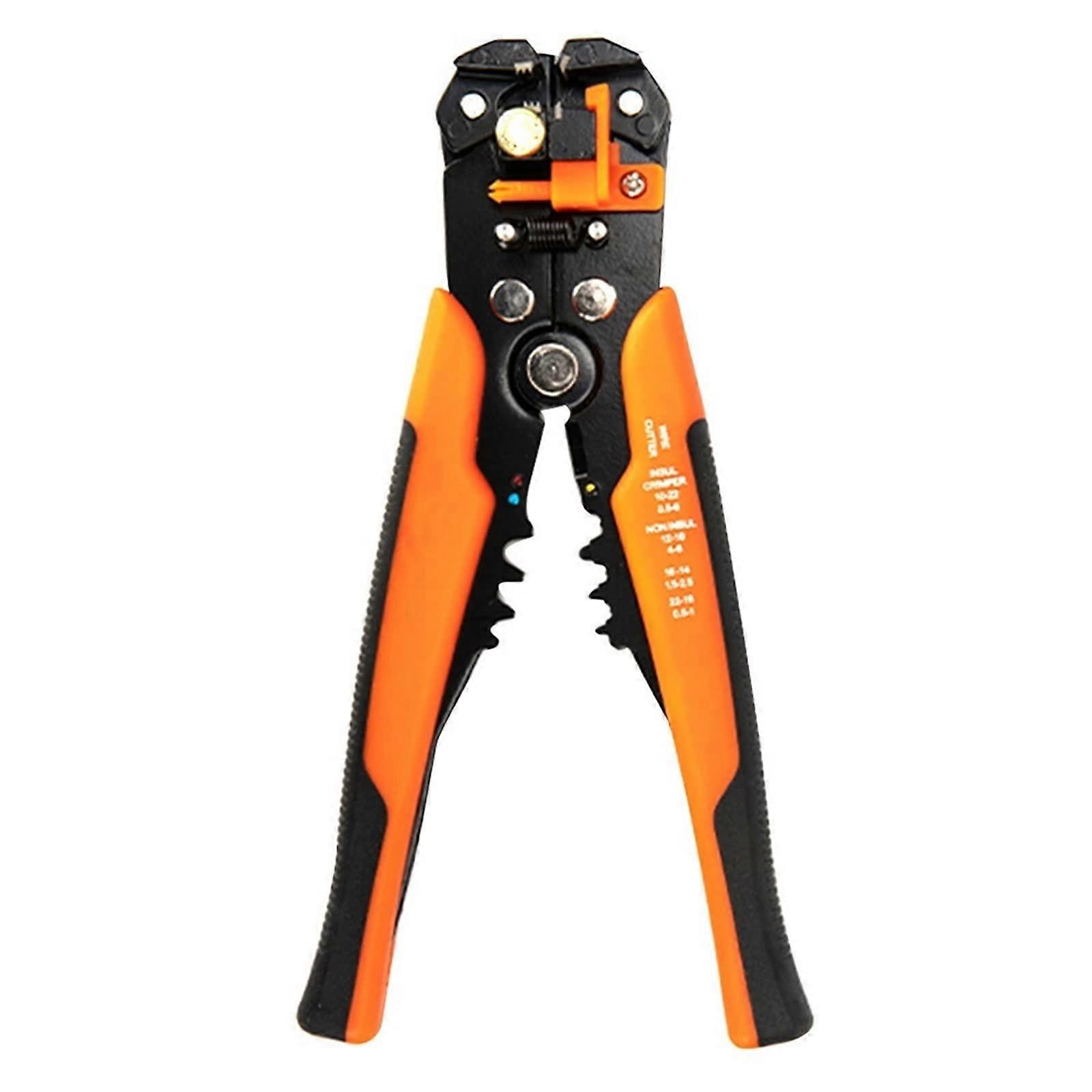Stripping pliers, threeinone selfadjusting cable stripping pliers wire crimping machine