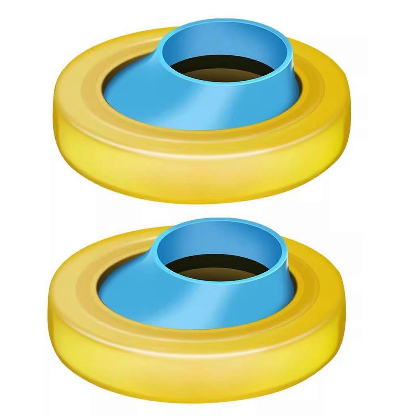 Upgrades Toilet Flange Seal Rings Flexible Rubber No Leaking Solution Toilet Moving for Toilet Repositioning
