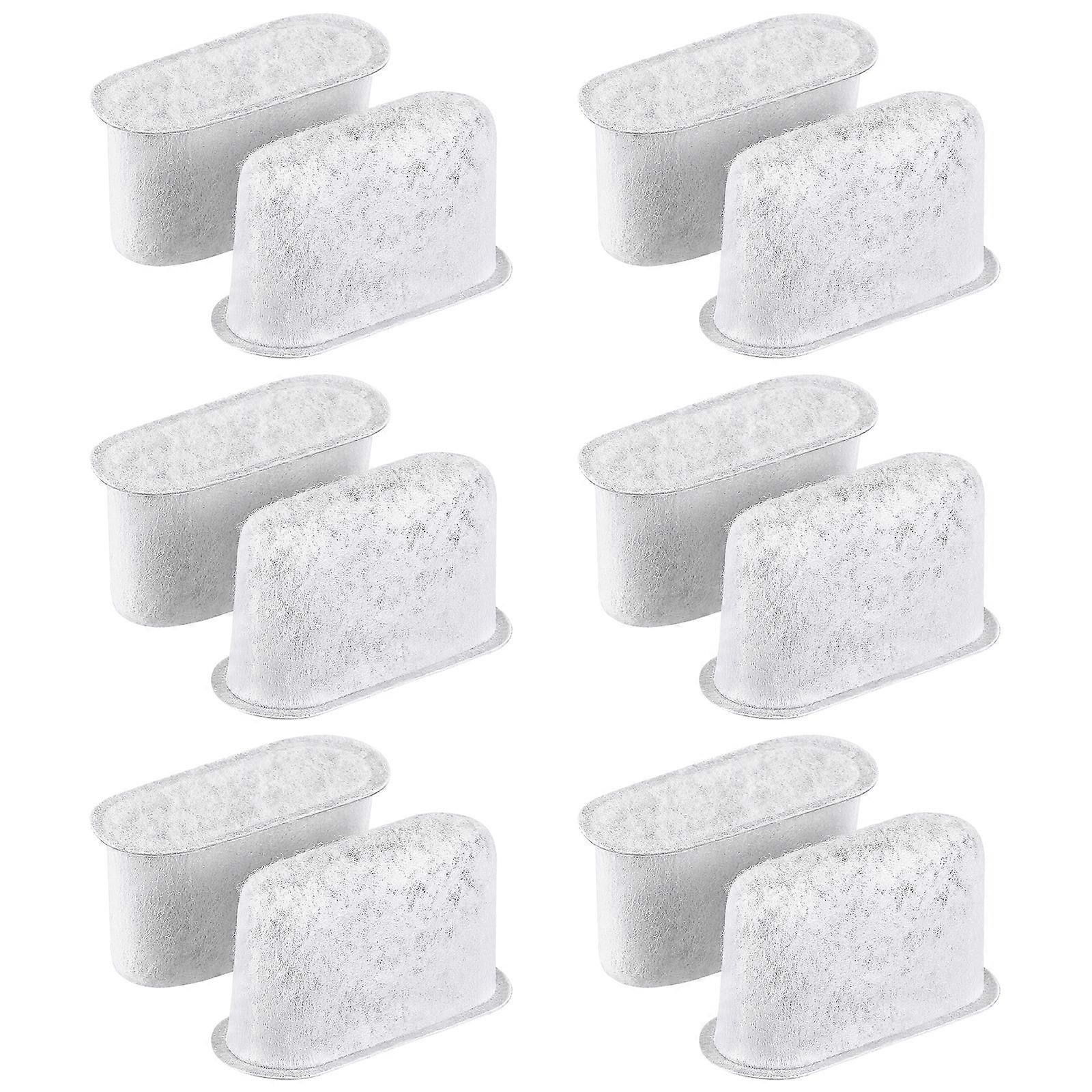 12pcs Filtering Bags Strainers Replacement Activated Charcoal Filters Compatible for Cuisinart Coffee Machine