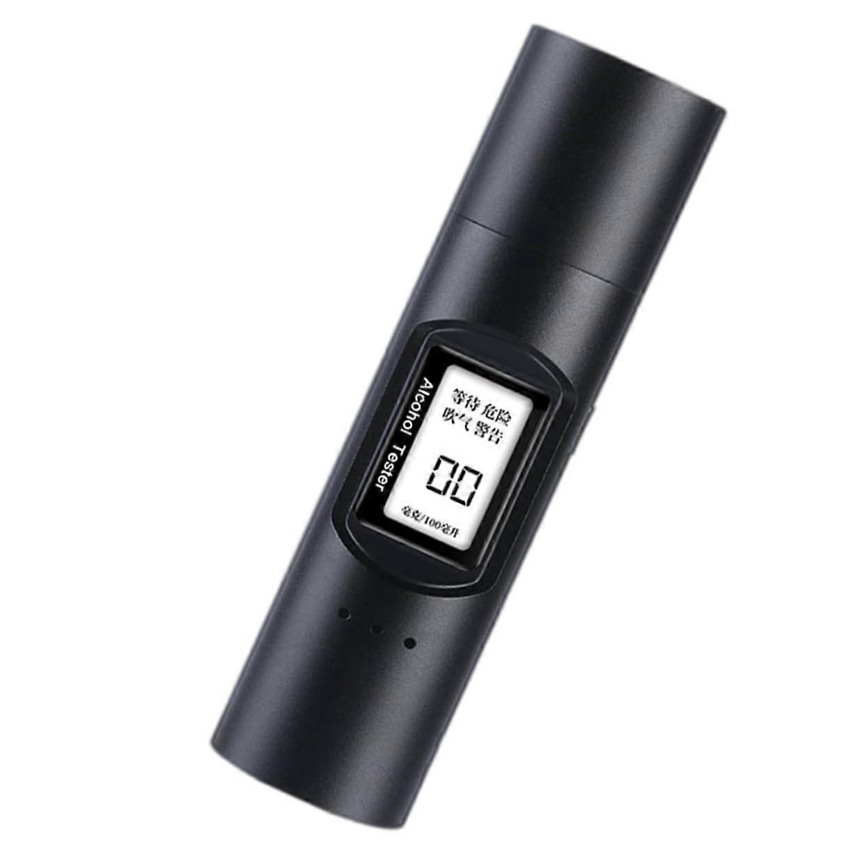 Breathalyser Tool Aluminium Alloy Dedicated Analyzer For Car Use Breath Tester Vehicle Compatible