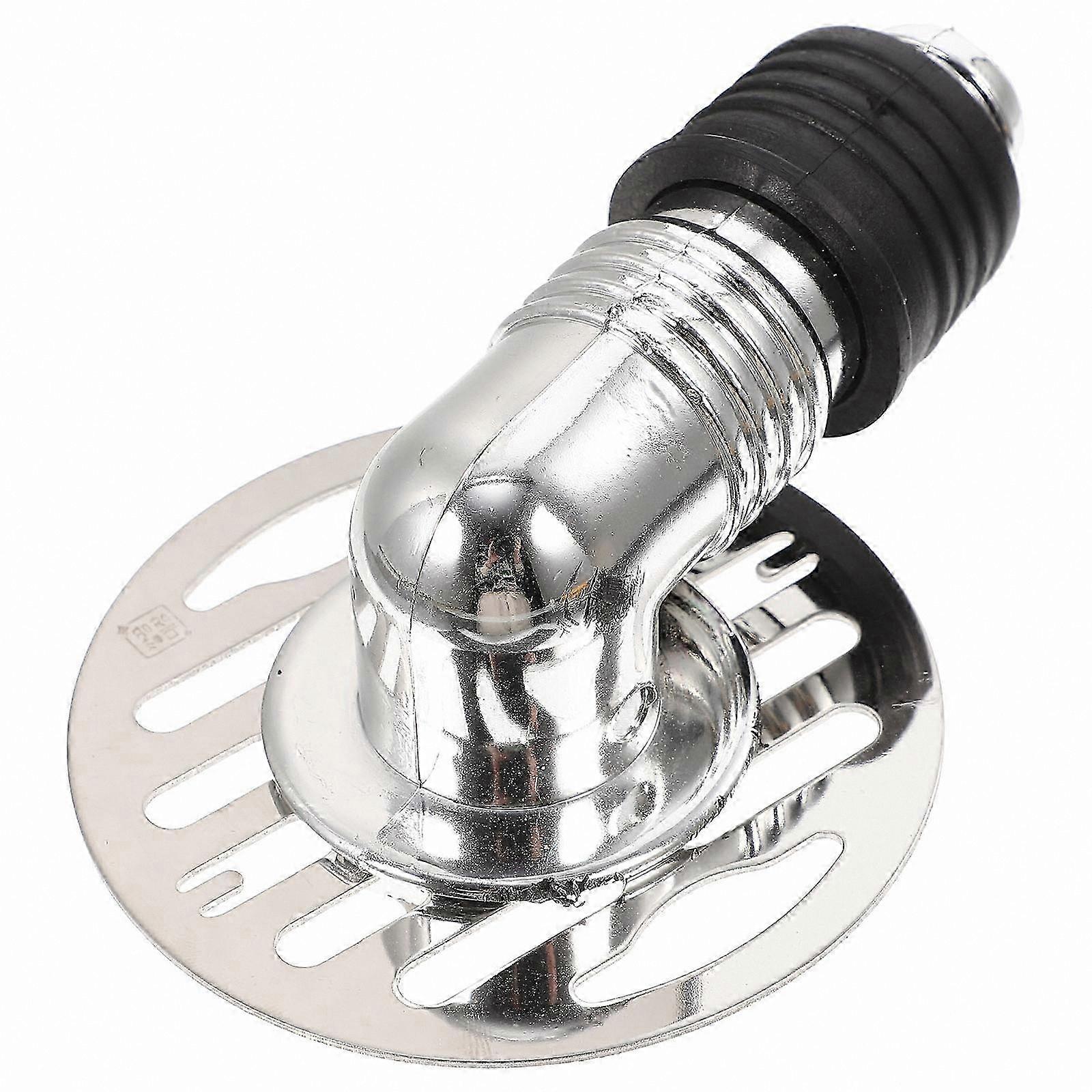 Washing Machine Drain Pipe Connector Kit with Floor Drain Cover for Home Appliances Parts Replacement