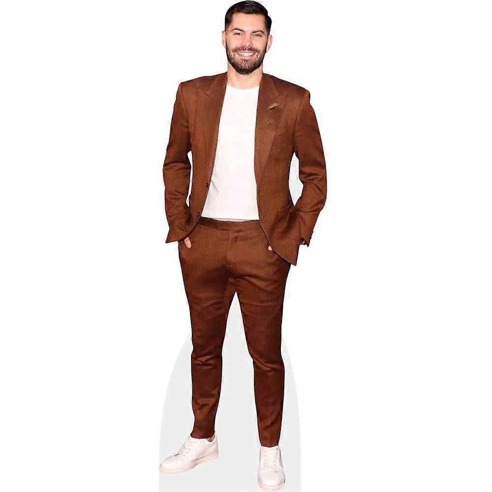 Dylan Barbour (Brown Suit) Cardboard Cutout (lifesize OR mini size). Standee. Stand Up.