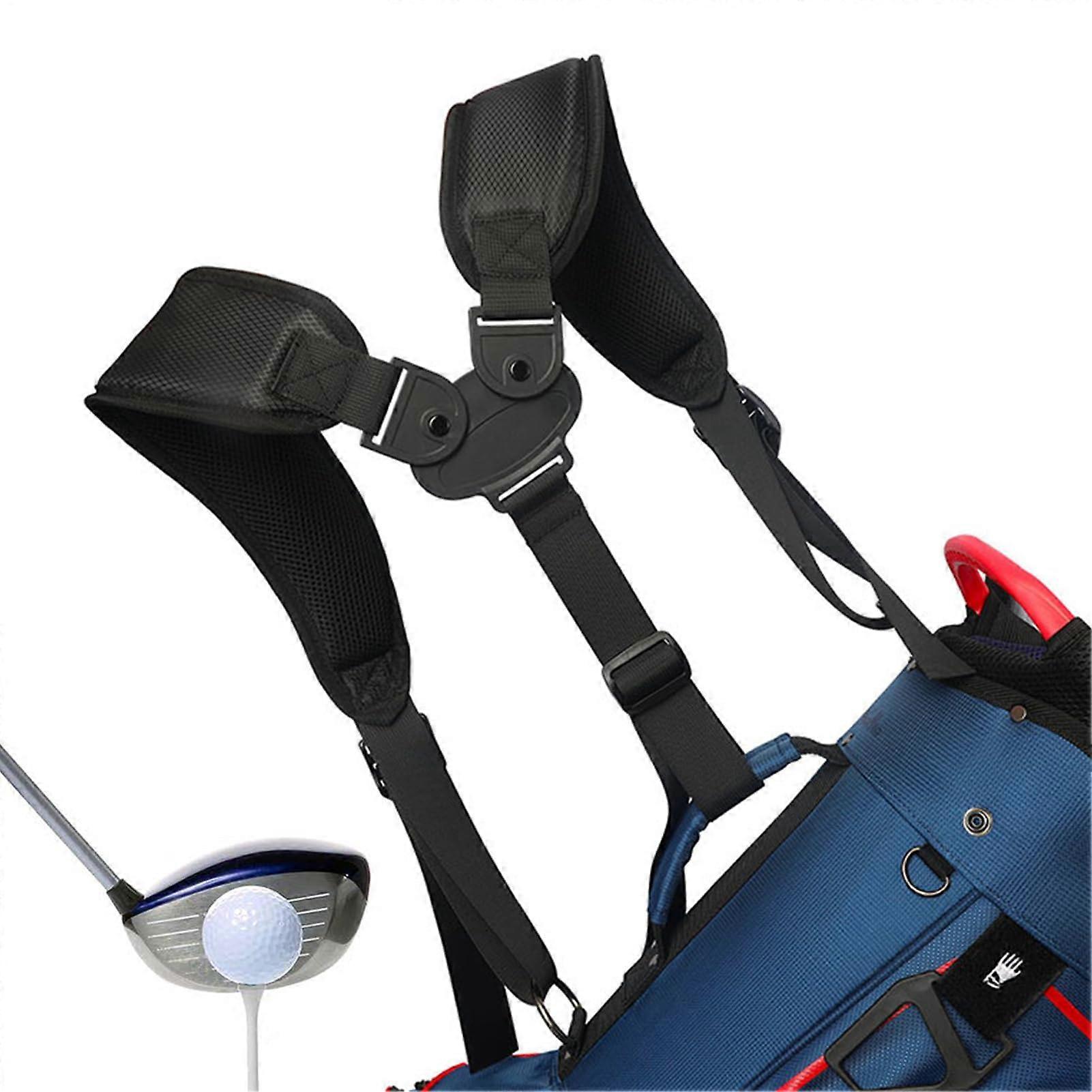 Golf Shoulder Strap, Nylon Strap for Golf Bag, Adjustable Replacement Strap  Waterproof Crossbody Strap