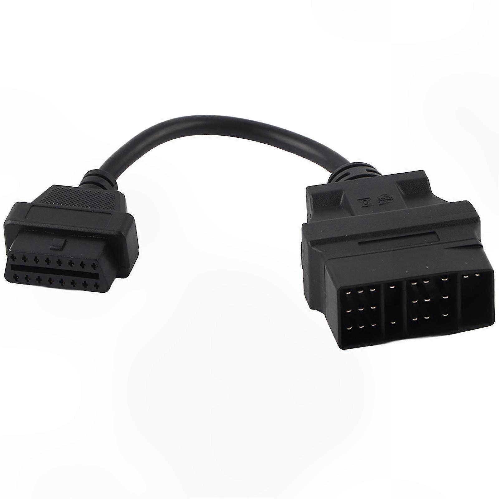 OBD2 Diagnostic Cable Adapter - 22 Pin to 16 Pin Connector for Vehicle Diagnostics