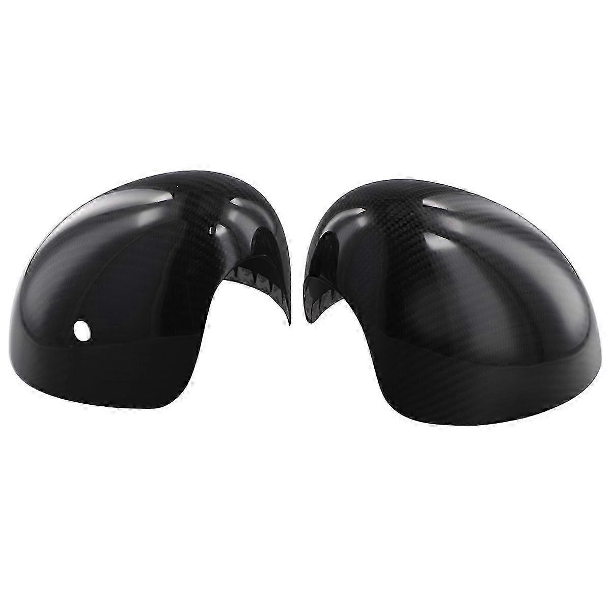 Carbon Fiber Rear View Mirror Decorative Caps for Mini F55, F56, F57 RHD 22015-2019 Outside Side Caps