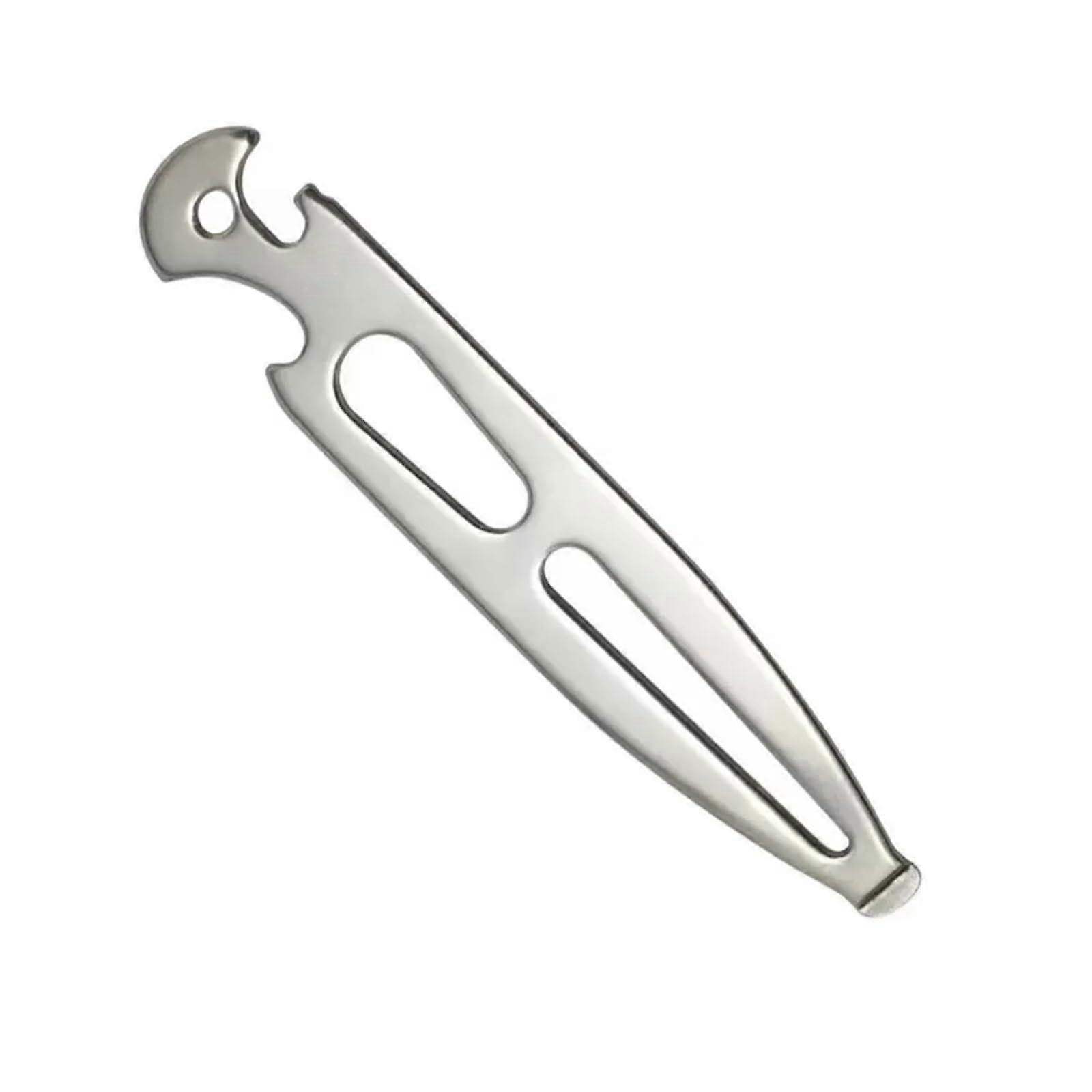 Universal Shackle Key Deck Key MultiTool Bottle Opener Screwdriver Emergency Toolkit Stainless Steel Accessories Silver Ref: 3359