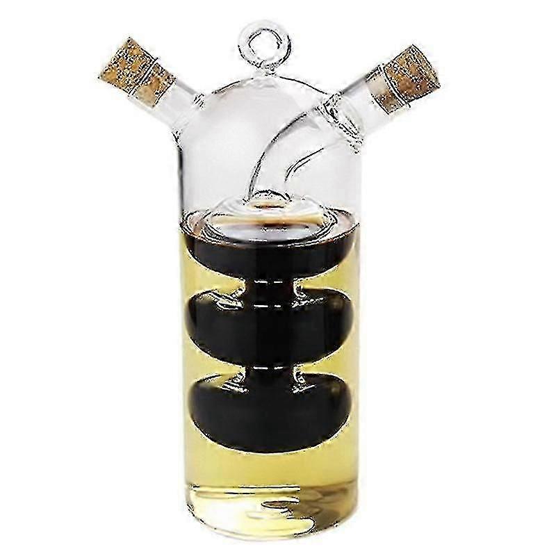 2 في 1 زجاجة زيت خل زجاجي بهار المطبخ