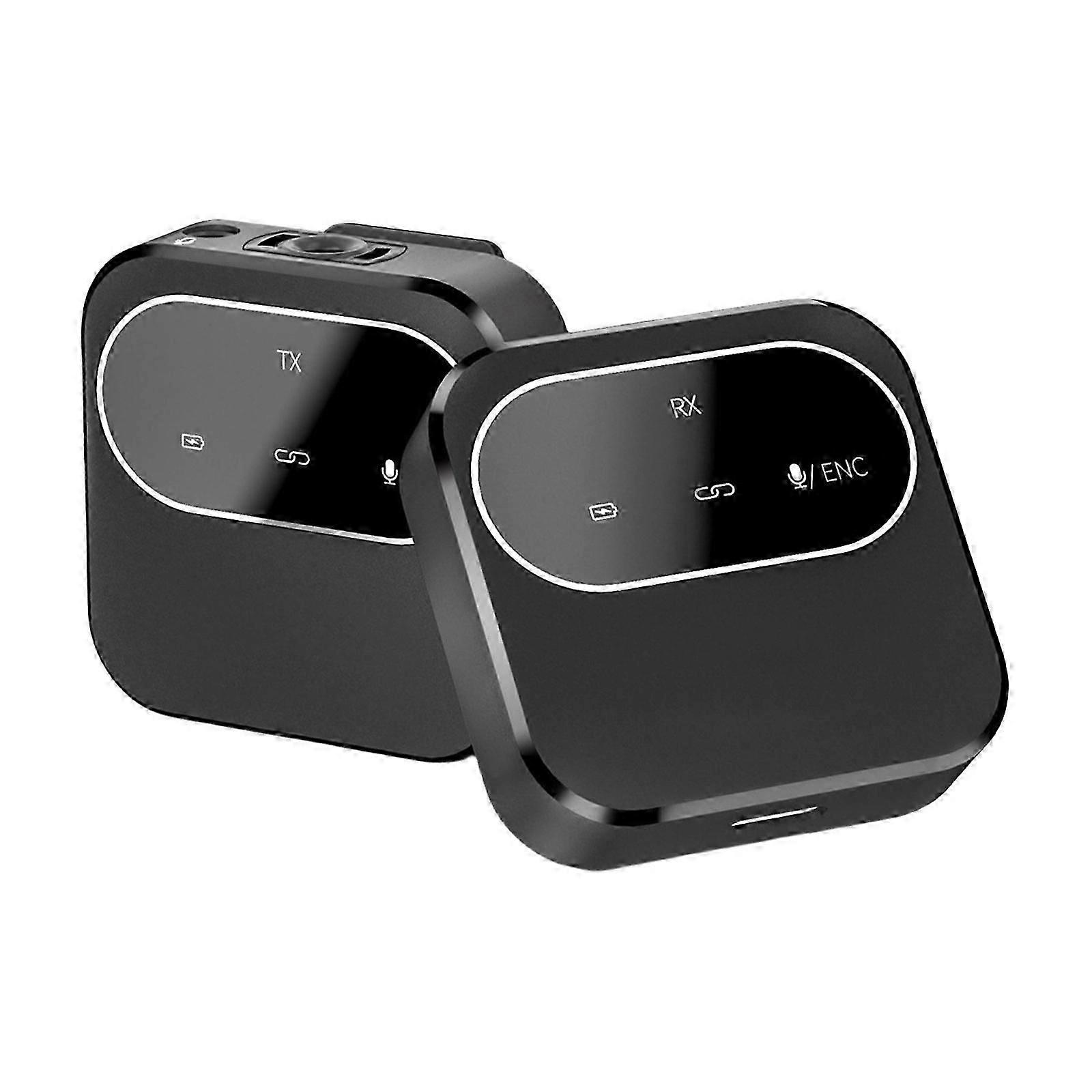 Wireless Lavalier Microphone Clip On Lapel Mic Microphone With Noise Reduction