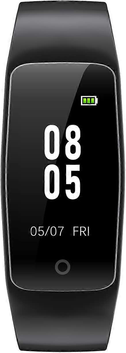 Fitness Tracker Non Bluetooth, Pedometer Watch (Black)