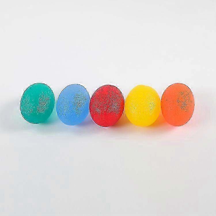 5-Pack hand exercise balls - physical & occupational therapy kit for strengthening grip & reducing stiffness