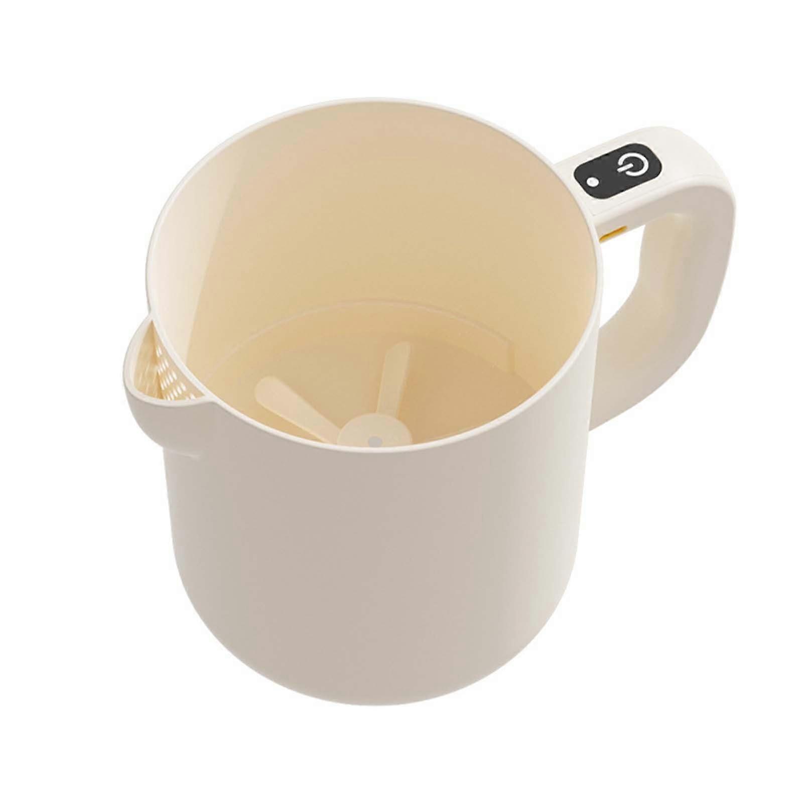 Egg Beater And Rice Washer Automatic Mixer With One Operation Built In Filter VGy501 (Beige)