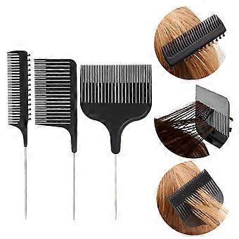 Hair Styling Combs Tailed Comb Set Coloring   Dyeing Comb Salon Tool Sectioning Highlighting   Weaving Cutting Comb for Hairdressing
