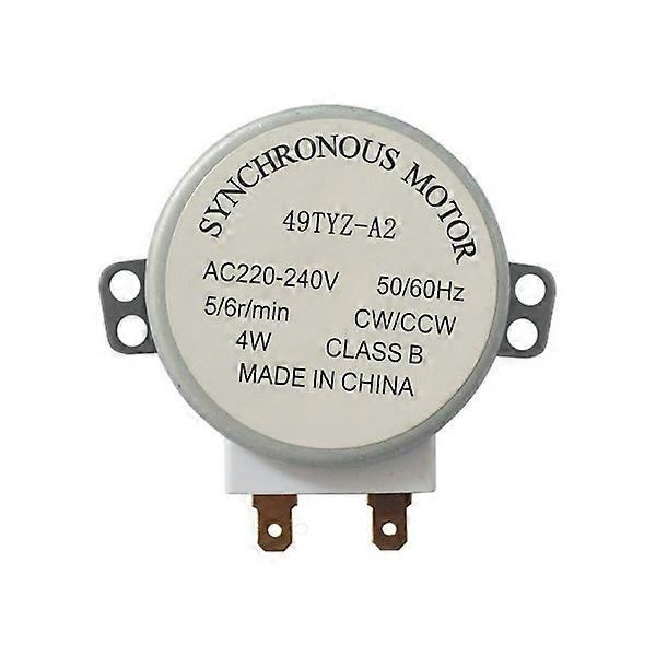 AC 220-240V 50/60Hz 5/6RPM 4W Synchronous Motor for Turntable for Miniwave