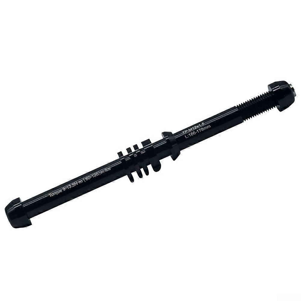 Bicycle Hub Axle For MTB Bike Trainer With Adjustable Spacers, Thru Axle Hubs, 135 142 148mm, M12*P1.5