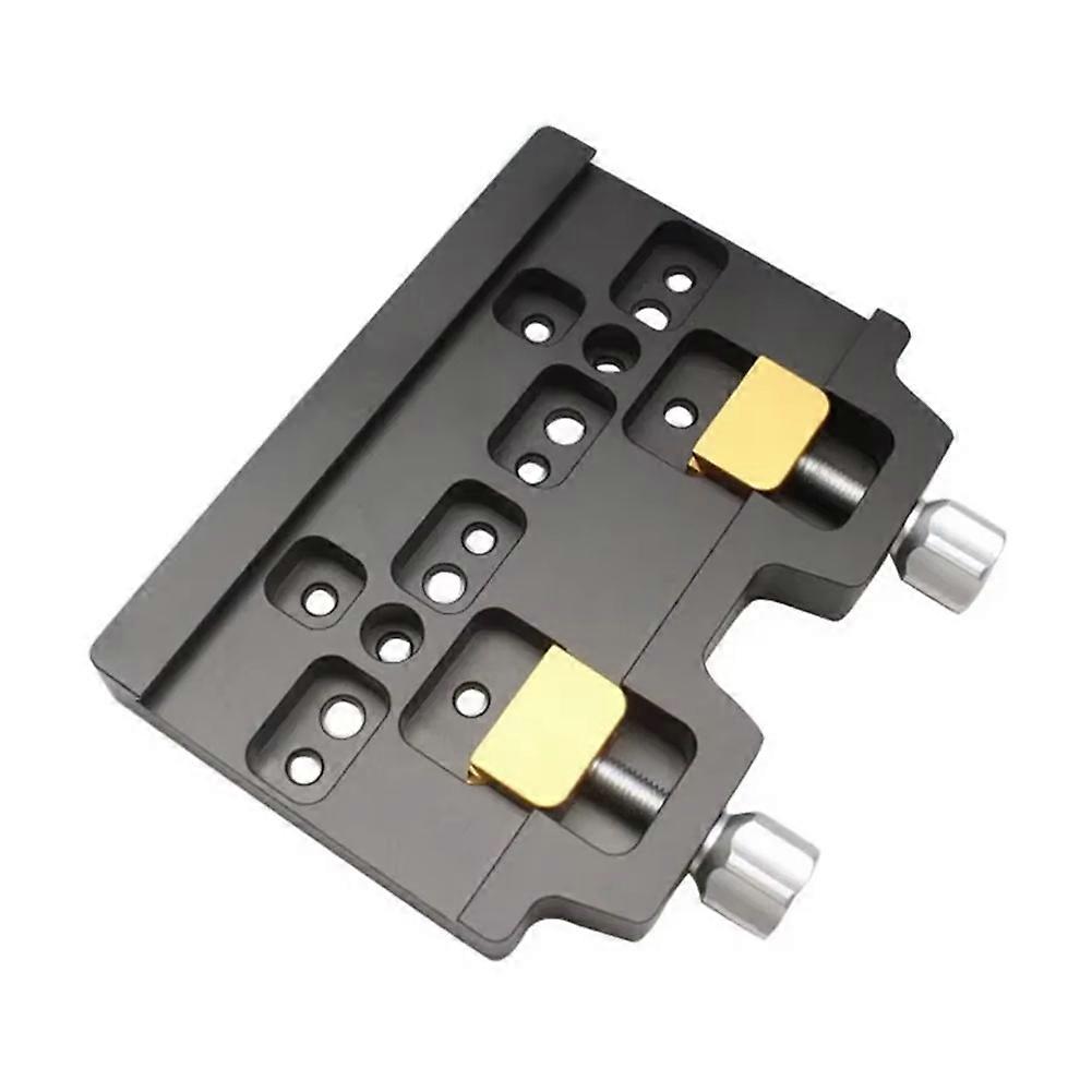 High-End Dovetail Clamp Astronomical Telescope 7-Hole Countersunk Camping Clamp 160mm Outdoor Connection Enhancement