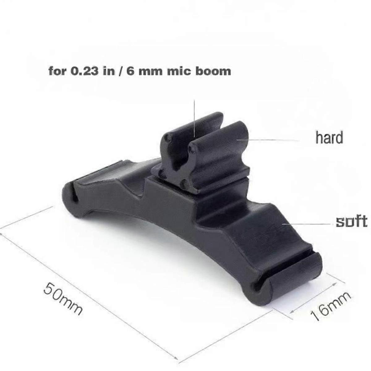 M100B Modular Double Bass Microphone Clip for DPA4099 Soft Rubber BASSES Mount for 6mm Musical Instrument Microphones