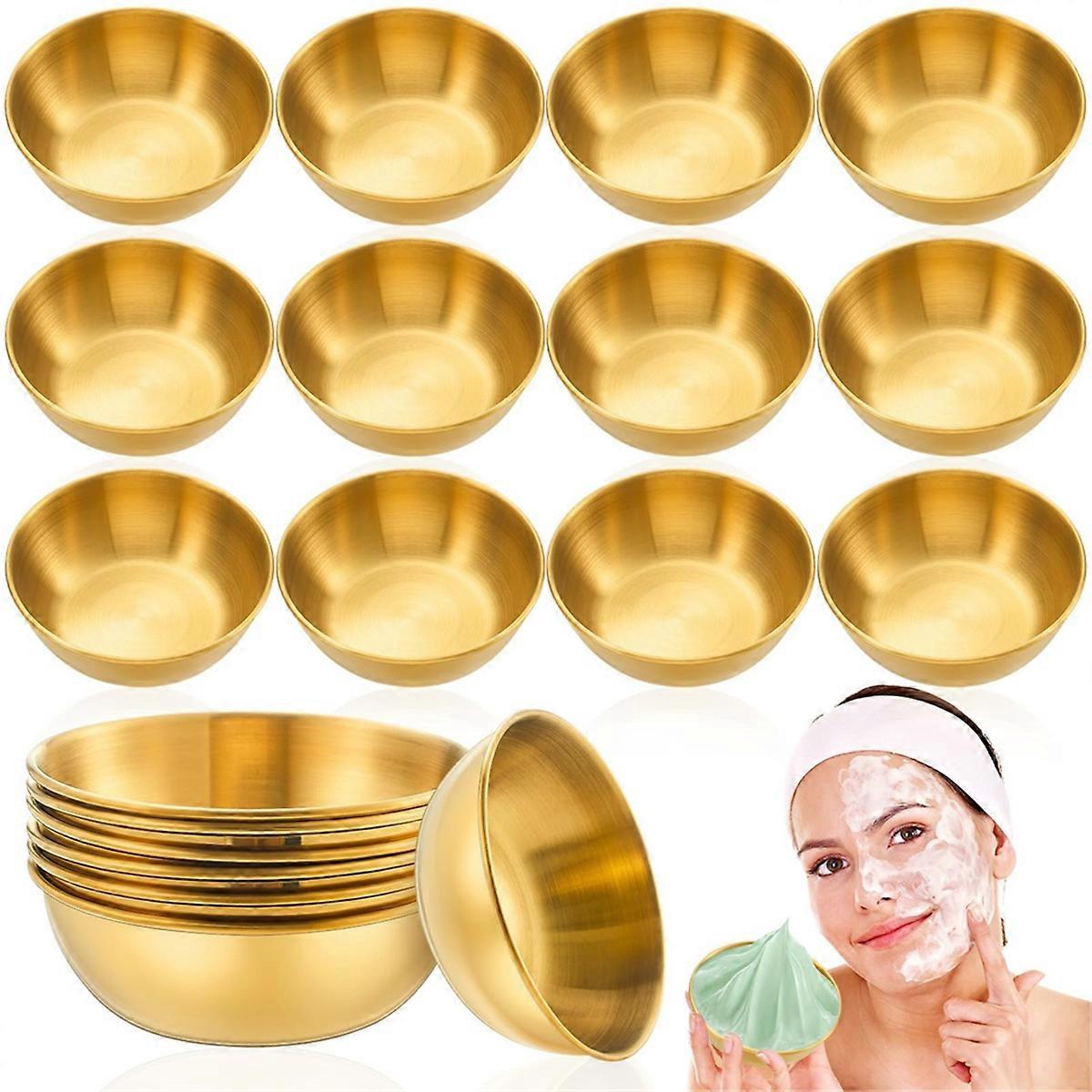 12 Pcs 3.5 in DIY Face Mask Mixing Bowl for Lady Women