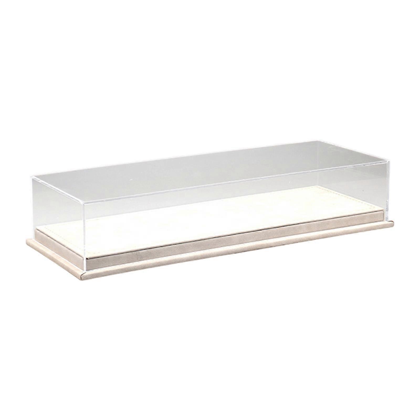 Acrylic Display Case for 1/64 Model Car Display Box Tabletop Showcase Clear