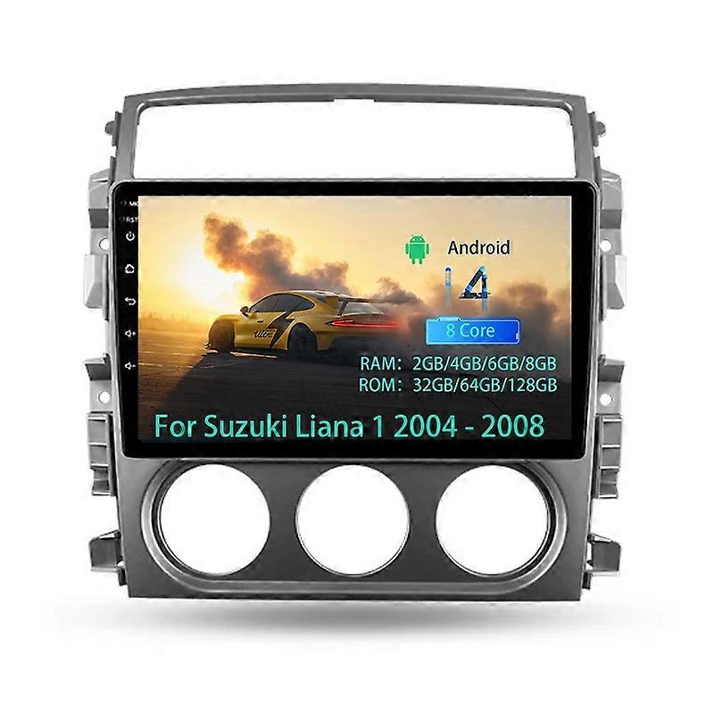 Car Radio for Suzuki Liana 2004-2008 Car Radio Multimedia Video Player GPS Navigation 9 Inch Android