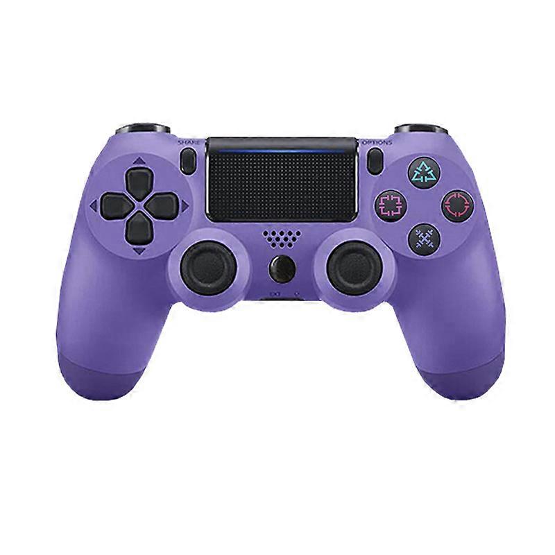 Electric purple wireless controller 4 (reed), P4 wireless Bluetooth handle dual motor dual vibration