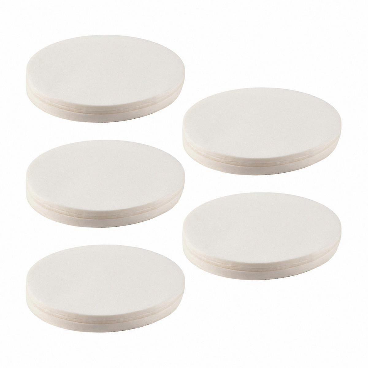 500 Count Round Coffee Filter Papers for Espresso Makers, Compatible with V60 Dripper and Moka Pot Brewing Tools