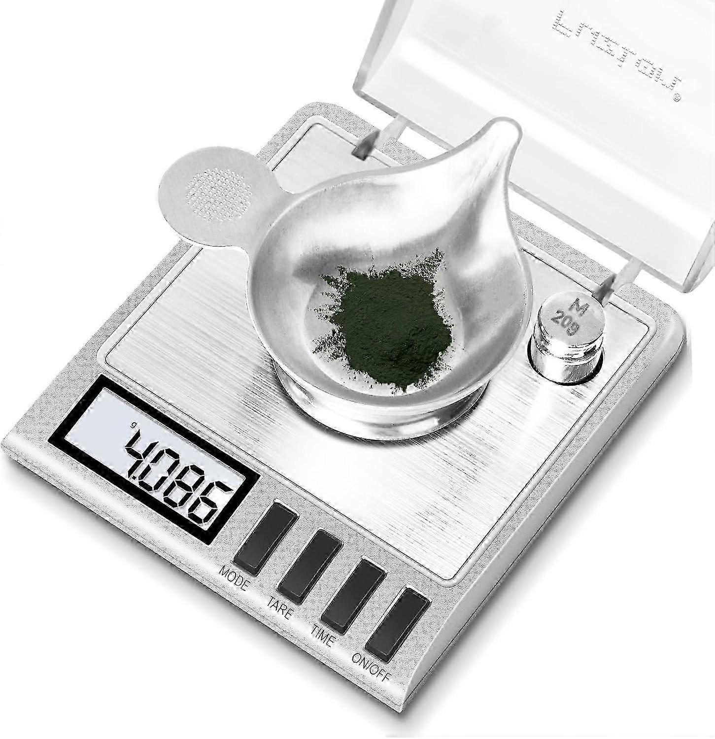 Milogram scale, calibration weights and 50g/0.001g digital milligrams scale, jewelry scale 2025