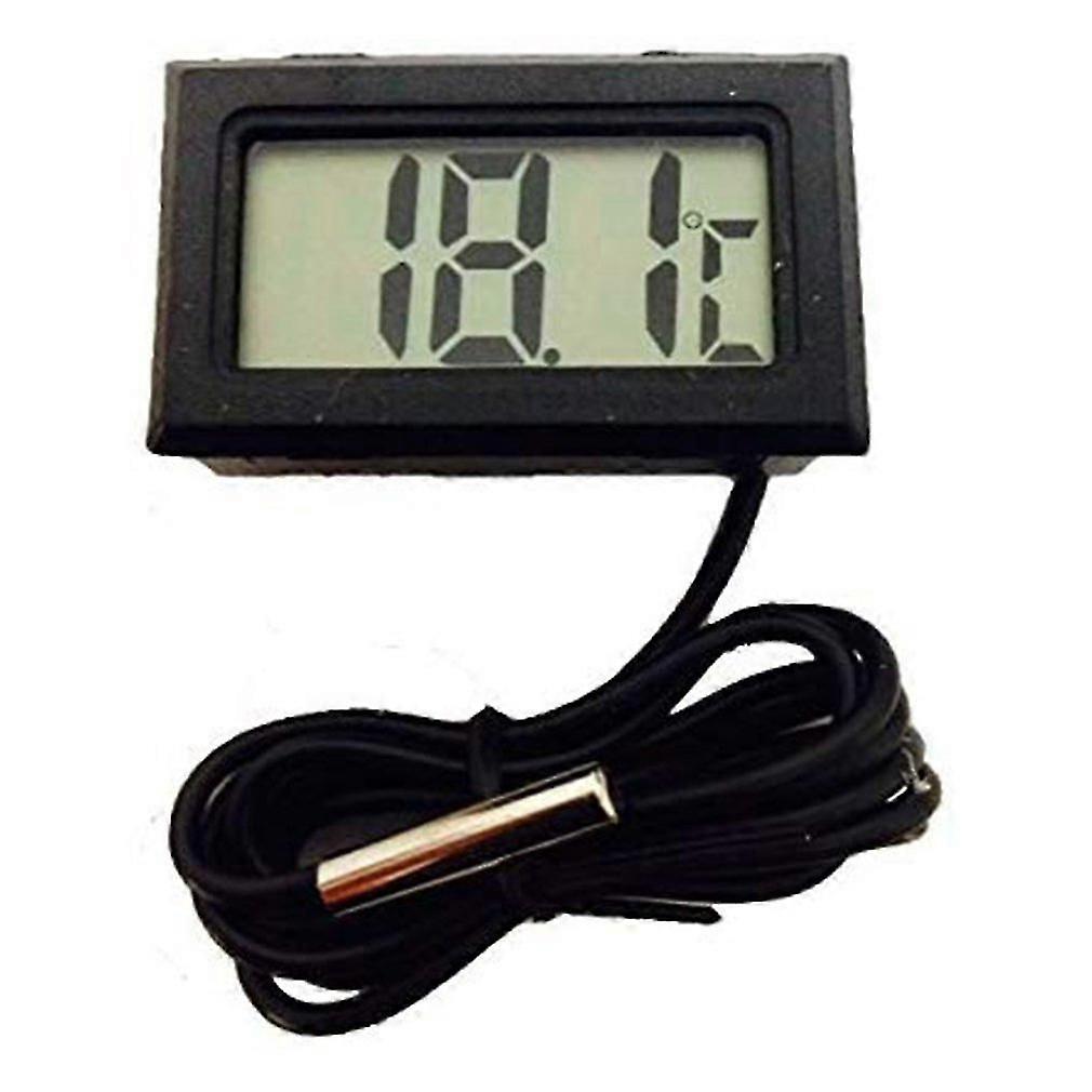Digital LCD Thermometer Temperature Meter Gauge with Waterproof Sensor Probe UK