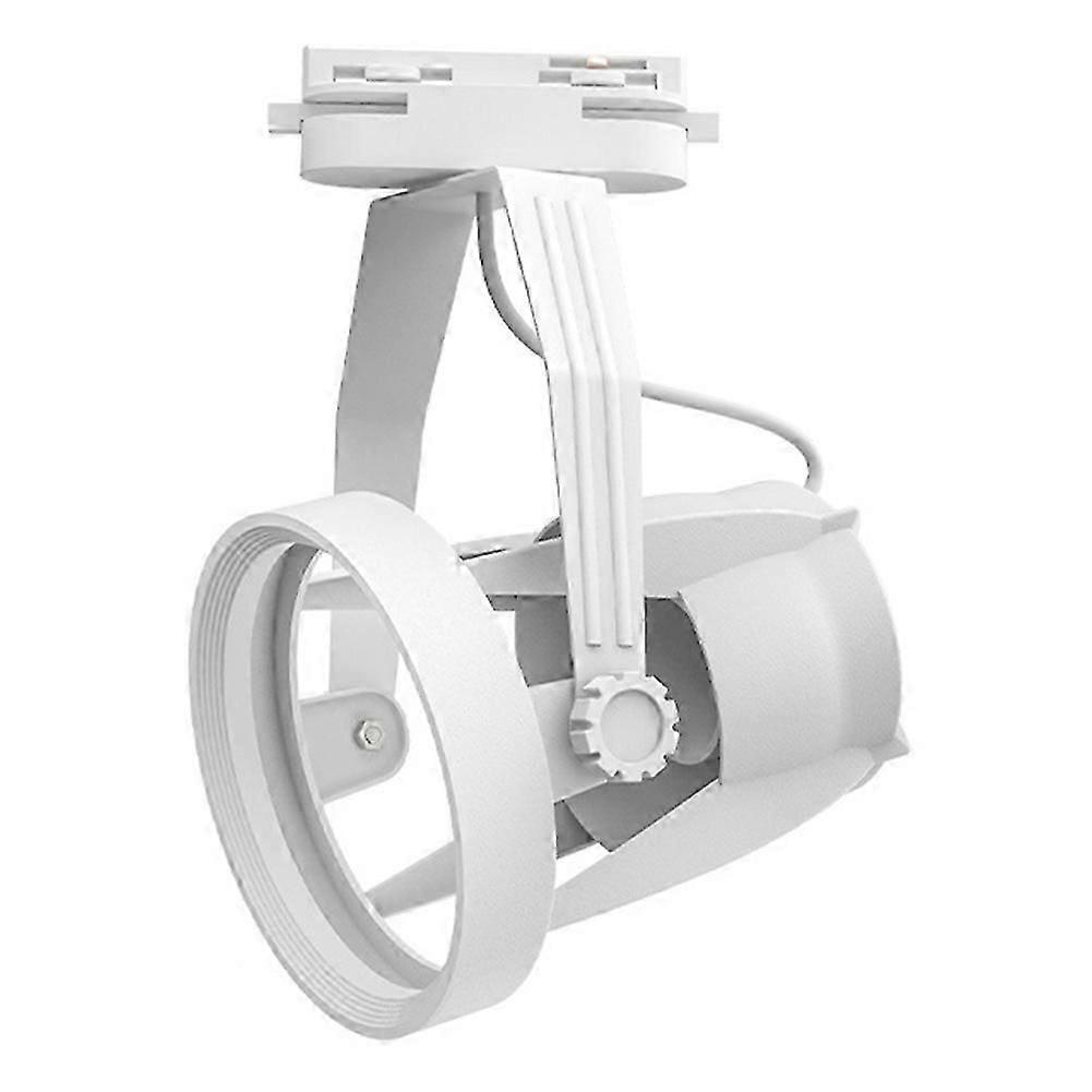 Lamp Bases Track Light Bracket Adjustable E27 PAR30 Spotlight Track Light Bracket for Commercial and Home Use