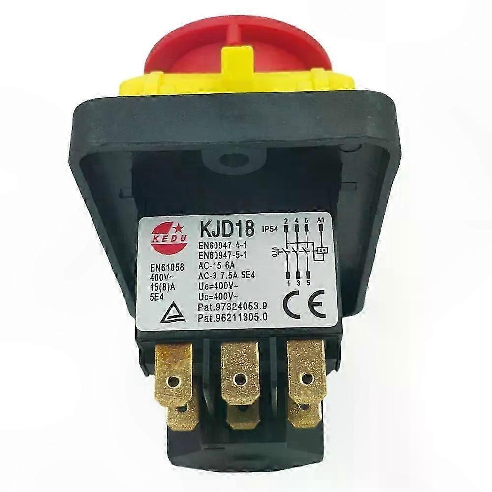 7-Pin 400V/50Hz On/Off Electromagnetic Power Switch for Marine and Industrial Equipment