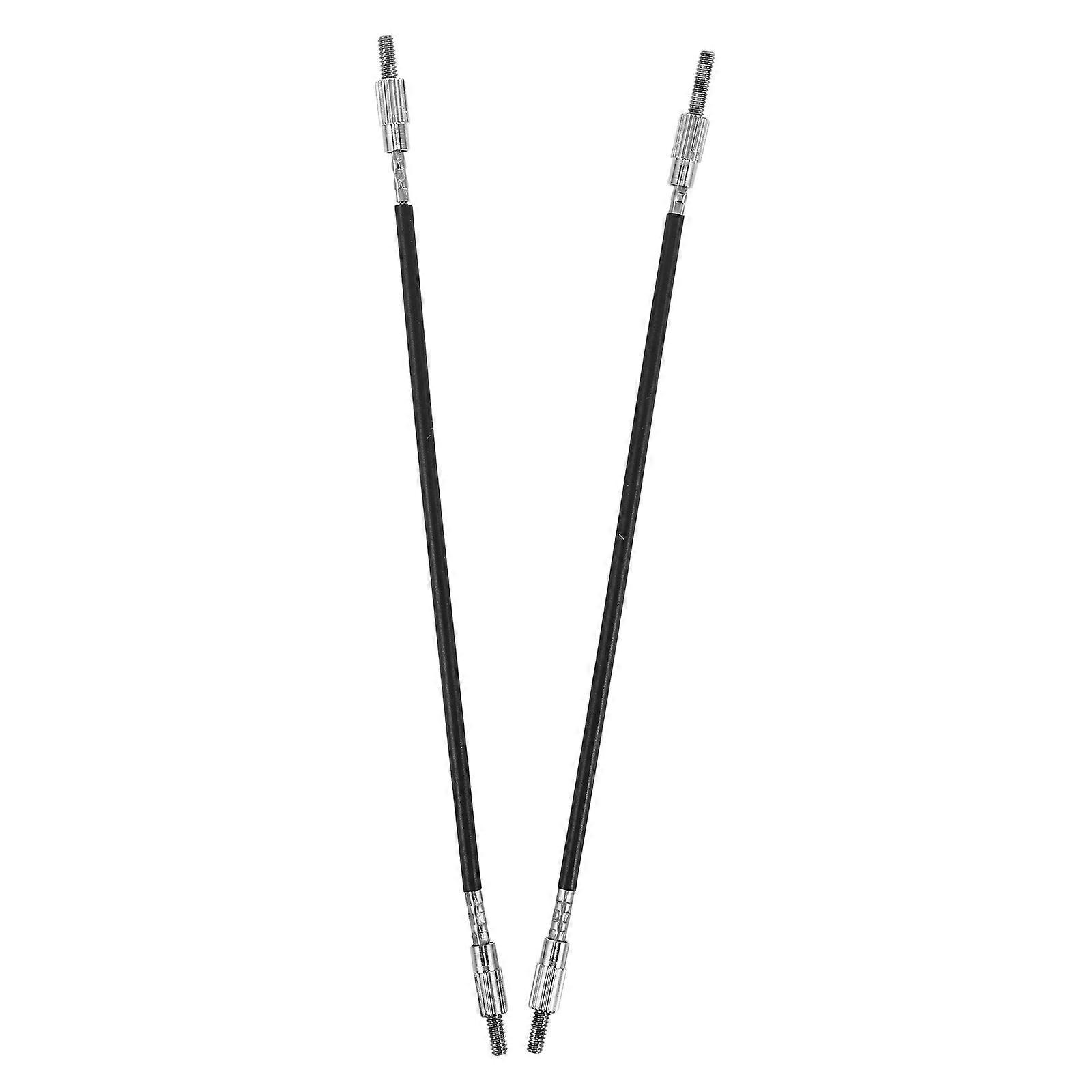 Violin Tailpiece 2Pcs Steel Wire Tailgut Cord for Precise Sound Adjustment