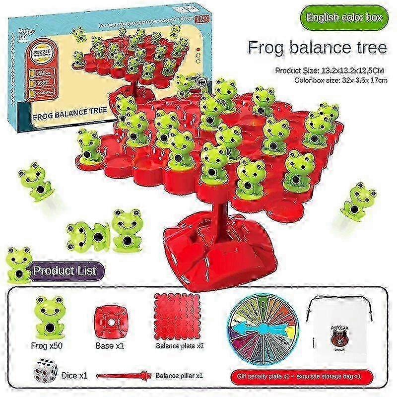 Children's Brainstorming Board Game Frog Self-balancing binary search tree Couple Interactive Game Toys jogos de tabulero games