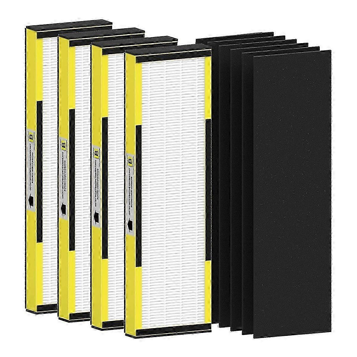 4 Pack FLT4825 HEPA Filter B Replacement Compatible with AC4825 AC4825E AC4300 AC4800 AC4900 AC4850