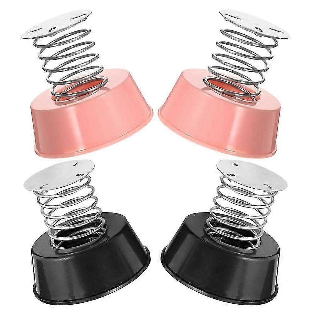 4pcs Doll Head Spring Bases for Dashboard Stable Shaking Swing Stands for Car, Bicycle, Electric Scooter Secure Fit Decorative Holders