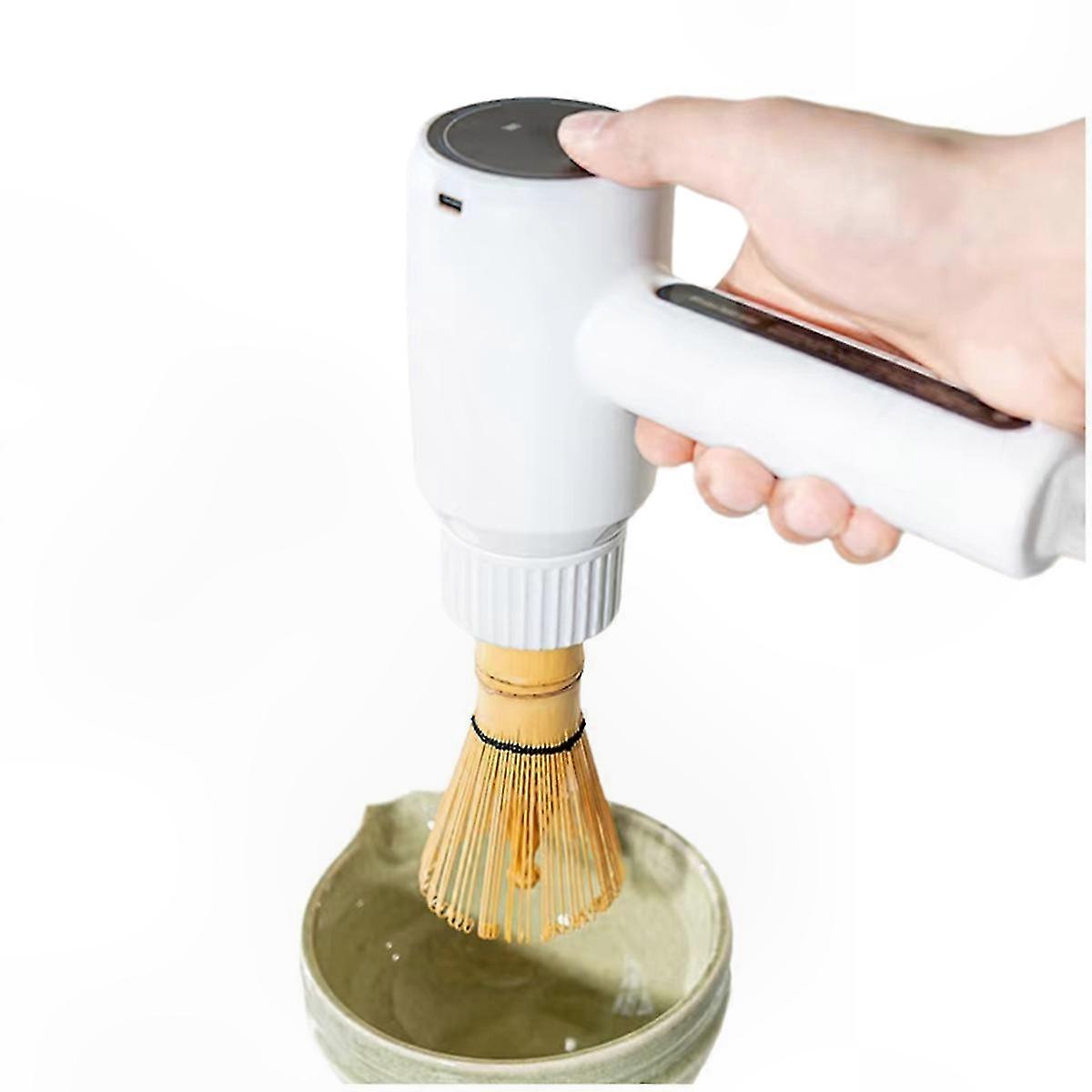 Rechargeable Electric Matcha Mixer for Home and DIY Tea Preparation Quickly Blending Tool for Beverages and Shops