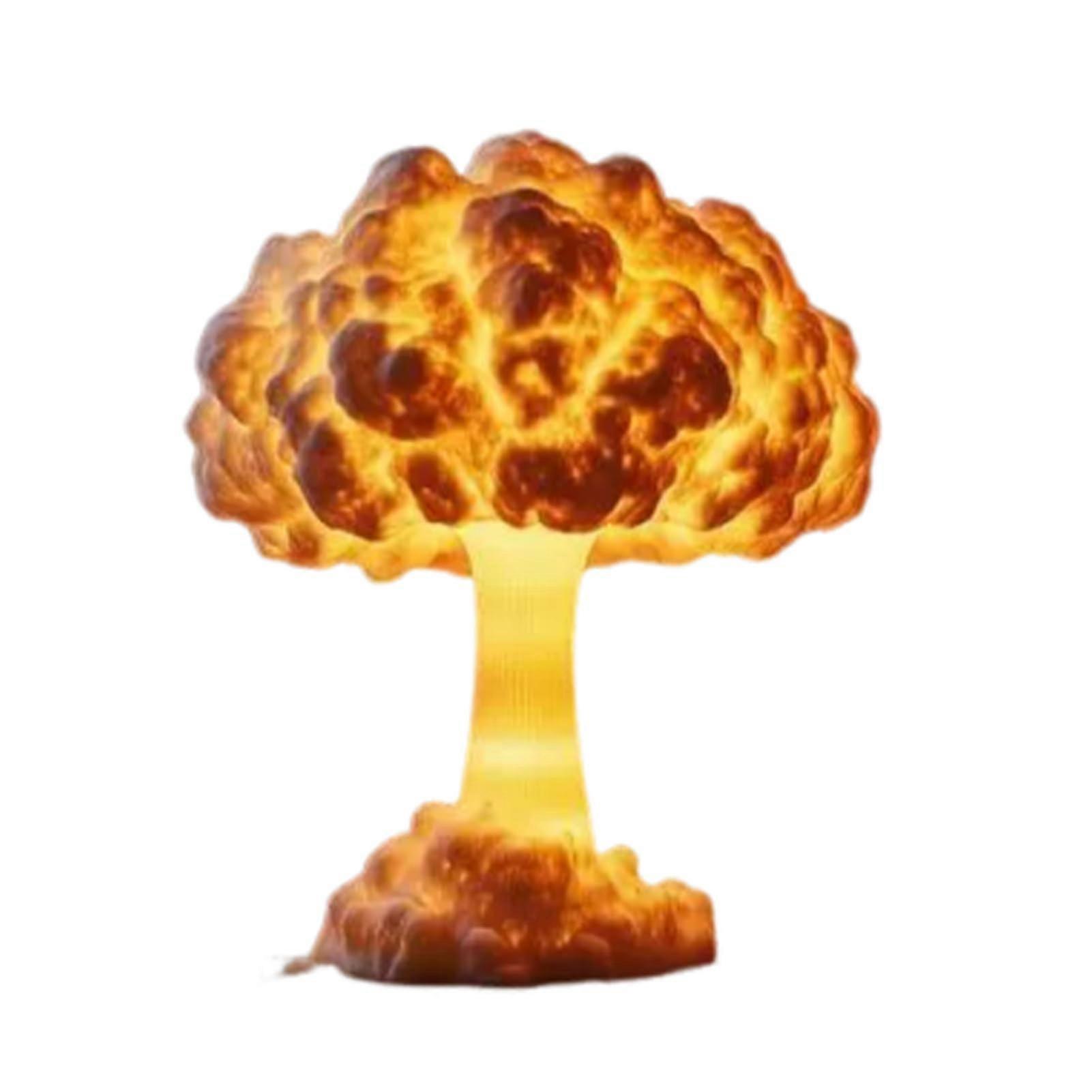 3D Mushroom Table Lamp Handmade, Mushroom Cloud Lamp Style, Table Decor, Versatile Creative Lighting
