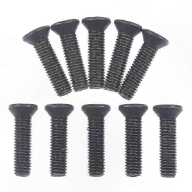 10PCS M5x20 Left Hand Thread Fixing Screws for 3/8" UNF Drill Chuck Shank Adapter