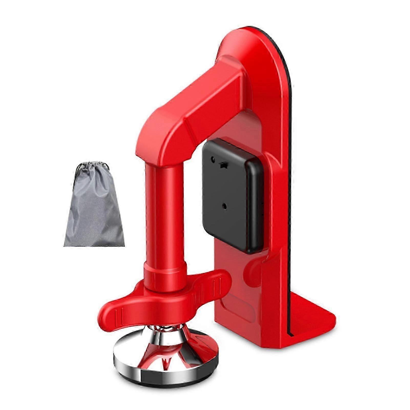 Door Stoppers Battery Powered Door Lock Brace with Penetrating Alarm for Home Securitys