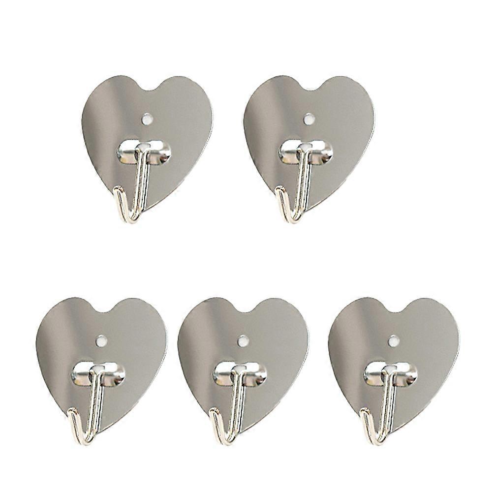 Metal Hooks Punch Free Adhesive Hooks for Hanging Towels 30Pcs